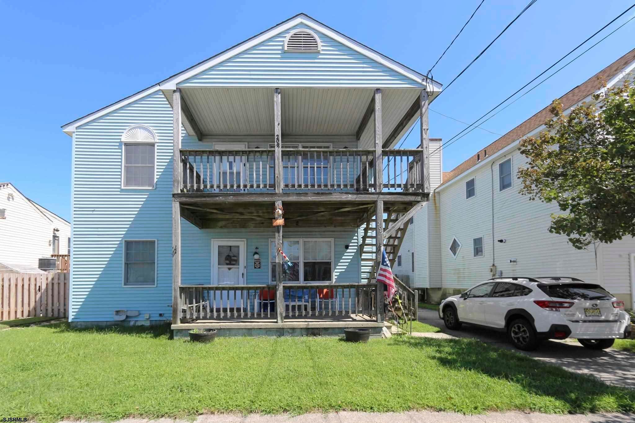 Multi-Family Homes for Sale at 209 N Dudley Avenue Ventnor, New Jersey 08406 United States
